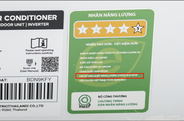 Chỉ Số Năng Lượng: Chìa Khóa Để Tiết Kiệm Điện Khi Mua Điều Hòa