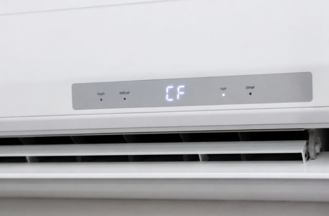 Mã CF trên điều hòa: Ý nghĩa và cách xử lý hiệu quả