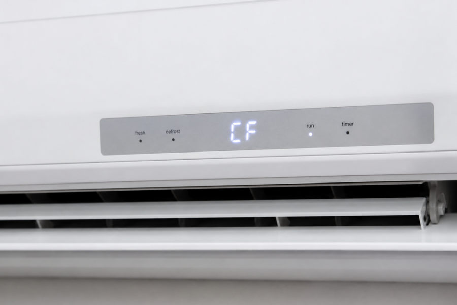 Mã CF trên điều hòa: Ý nghĩa và cách xử lý hiệu quả