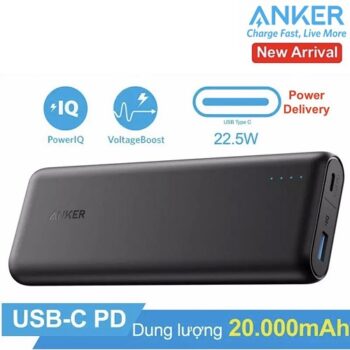 Pin sạc dự phòng Anker PowerCore Speed 20000mAh