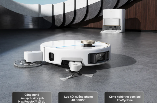 Mova Ra Mắt Robot Hút Bụi Bảo Hành Đến 3 Năm Tại Việt Nam