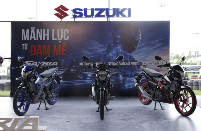 Ra Mắt Xe Côn Tay Mới: Suzuki New Satria Tại Việt Nam