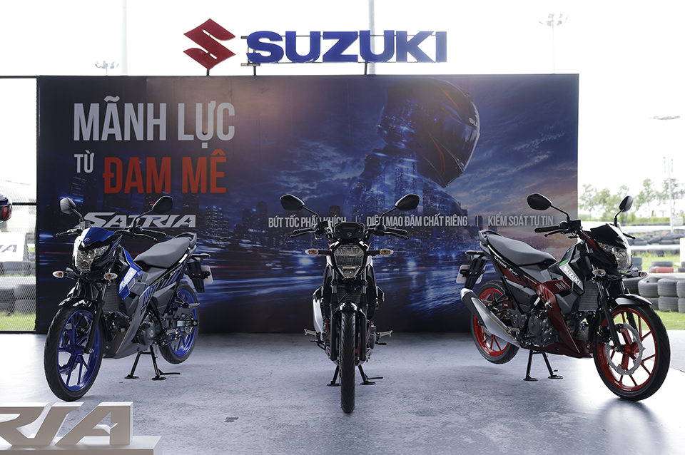 Ra Mắt Xe Côn Tay Mới: Suzuki New Satria Tại Việt Nam