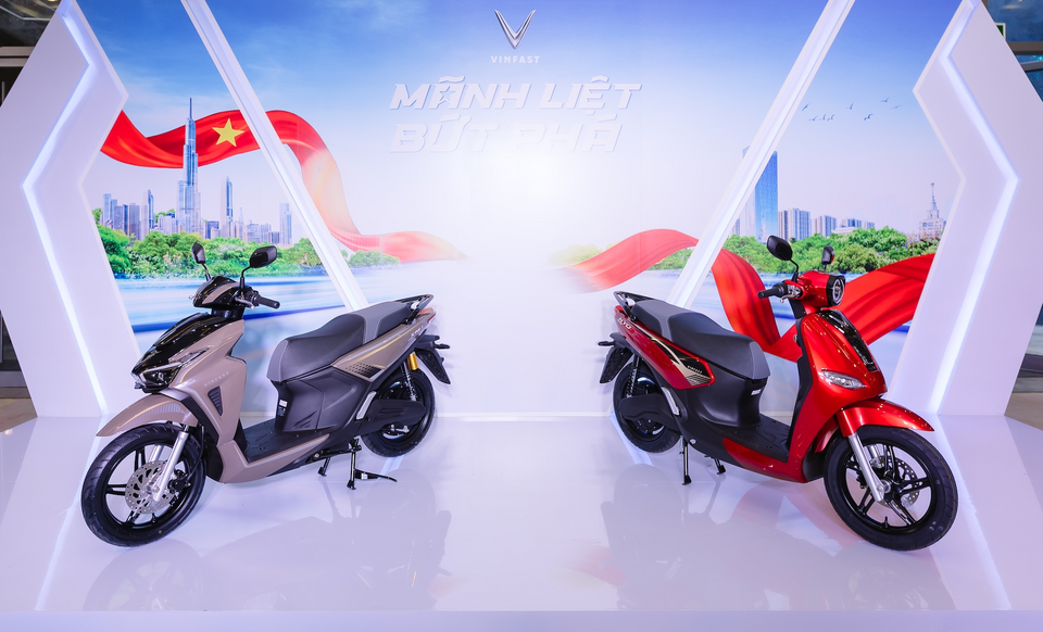VinFast Đưa Ra Thị Trường Hai Mẫu Xe Máy Điện Mới Đột Phá