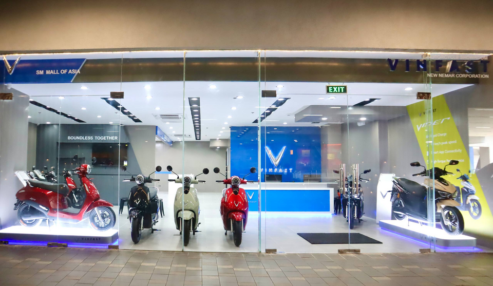 VinFast Chính Thức Ra Mắt 21 Đại Lý Và Xe Máy Điện Tại Philippines